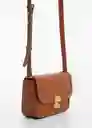 Bolso P Monaco Cuero Talla 99 Mujer Mango