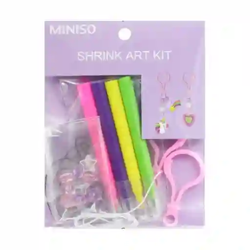 Set Para Colorear Llaveros Serie Unicornio Miniso