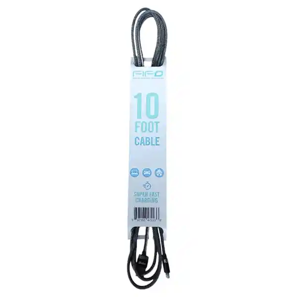 Fifo Cable Rapido iPhone Nylon 3 m