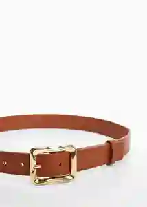 Cinturón Bilu Marrón Talla XL Mujer Mango