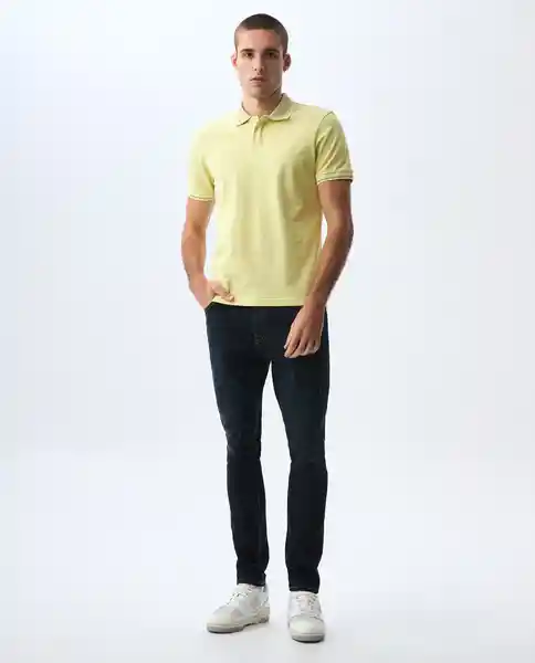Camiseta Hombre Amarillo Talla M 801G000_AMA120626 Americanino