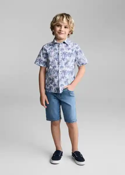 Camisa Mawi Porcelana Talla 09 Niño Mango