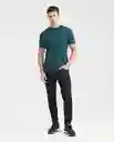 Camiseta Basic Colors Verde Nafta Ultra Oscuro T. M Chevignon