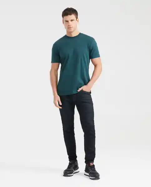 Camiseta Basic Colors Verde Nafta Ultra Oscuro T. M Chevignon