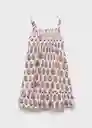 Pijama Tirante Maji Rosa Talla 14 Niñas Mango
