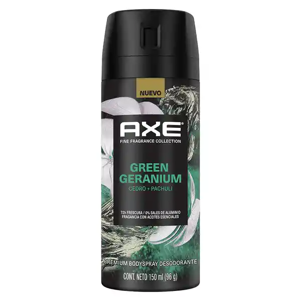 Desodorante Axe Aerosol Bodyspray Green Geranium 150 mL