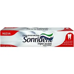 Sonrident Crema Dental Triple Acción