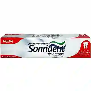 Sonrident Crema Dental Triple Acción