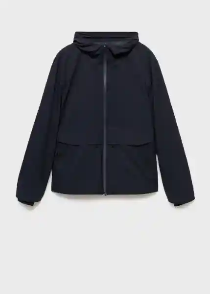 Chaqueta Storm Navy Talla S Hombre Mango
