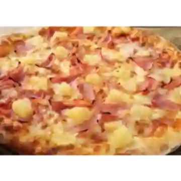 Pizza hawaiana grande