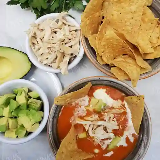 SOPA DE TORTILLA MEXICANA