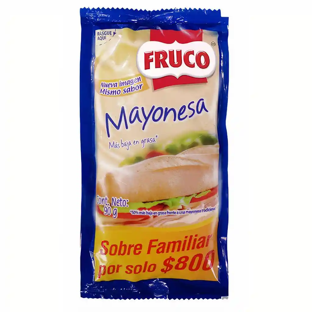 Mayonesa Fruco Sachet 85g