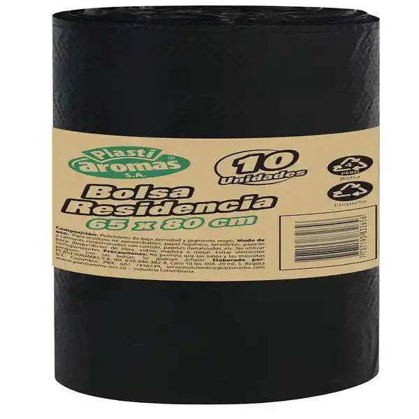 Plastiaromas Bolsa Basura Residencial