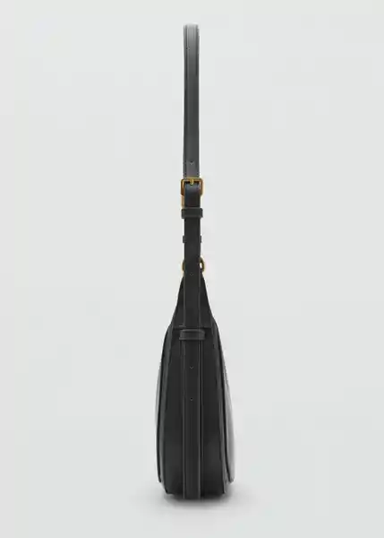 Bolso M Lake Negro Talla 99 Mujer Mango