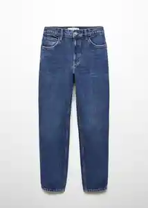 Jean Newmom Tejano Oscuro Talla 32 Mujer Mango