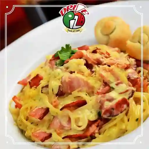 Spaguettis a la Carbonara