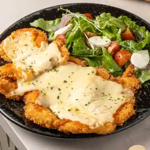 Milanesa de Pollo a la Napolitana