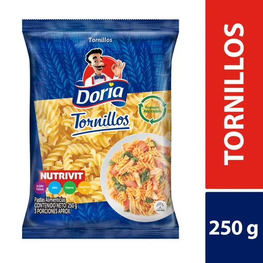 Doria Pasta Tornillos con Nutrivit