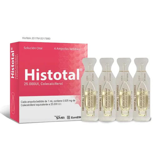 Histotal Vitamina D3 Solución Bebible