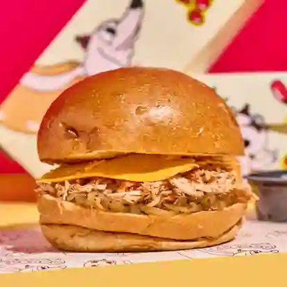 Hamburgesa Pulled Pork