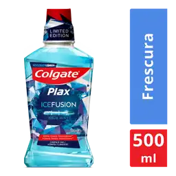 Colgate Enjuague Bucal Plax Ice Fusion 500 mL