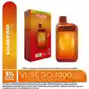 Vapeador Vuse GO 3000 Golden Red