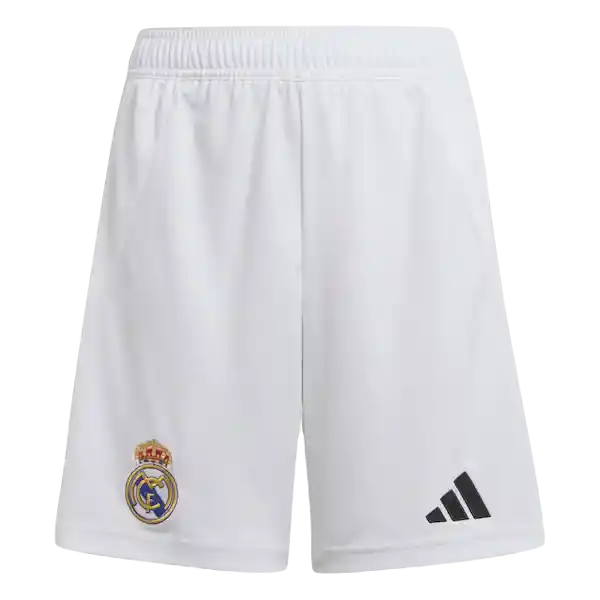 Adidas Pantaloneta Para Fútbol de Niño Blanco Talla XS