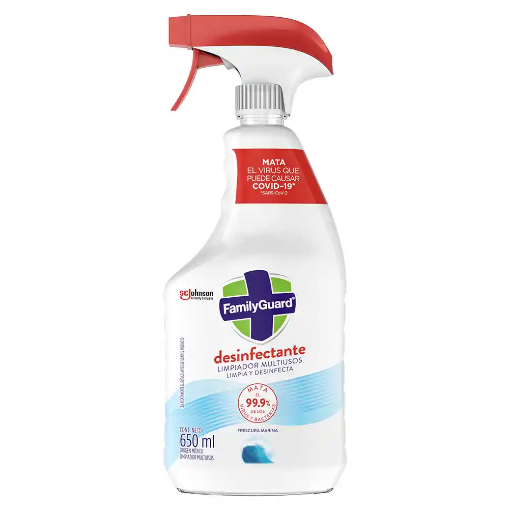 Family Guard Desinfectante Limpiador Multisuperficies 650 ML