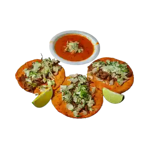 Tacos de birria x4