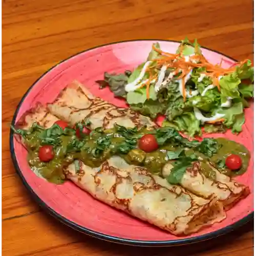 Crepe Pollo Pesto