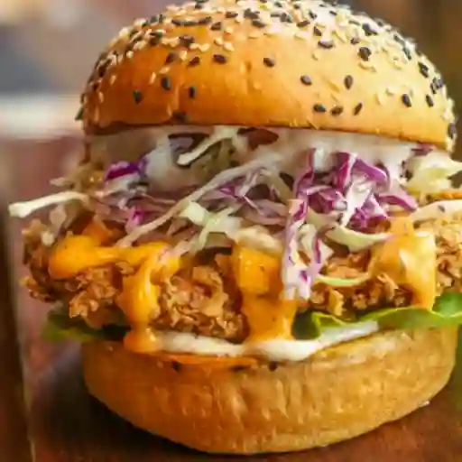 Combo 2 hamburguesa de pechuga apanada