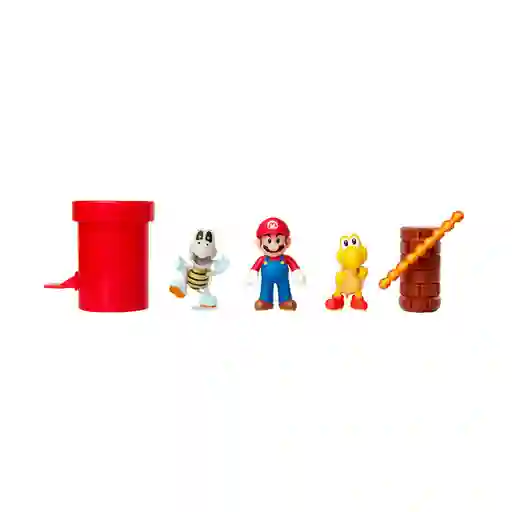 Nintendo Set de Súper Mario Diorama Mazmorra