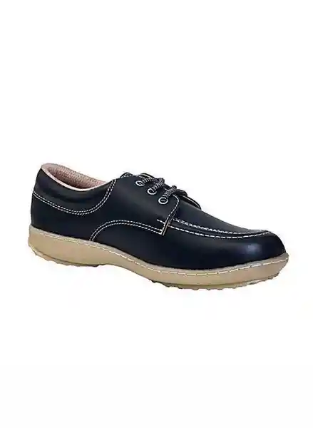 Verlon Zapatos Colegial Color Azul Talla 34