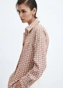 Camisa Basic Caldero Talla S Mujer Mango