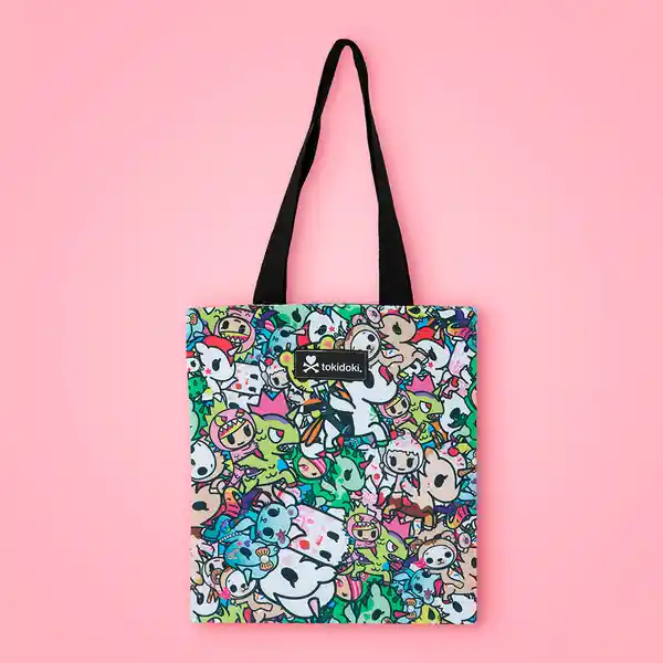 Bolso de Compras Multiprint Serie Tokidoki Negro Miniso