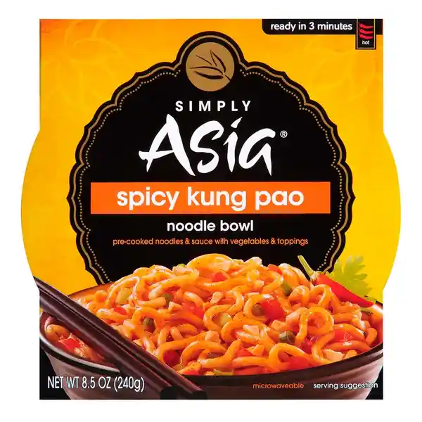 Simply Fideo Picantes Asia Kung Pao