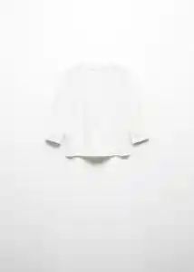 Camiseta Dog Offwhite Talla 67 Niña Mango