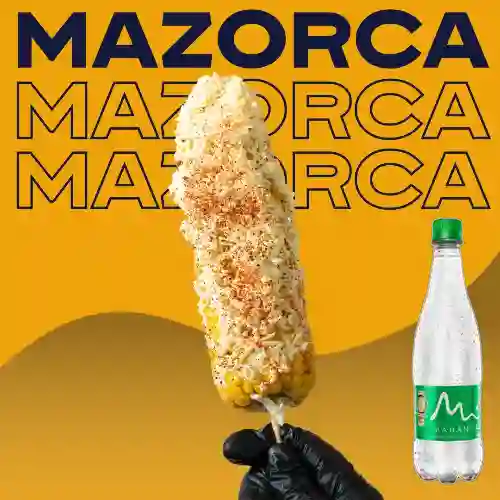 Combo Mazorca + Manantial con Gas 600 ml