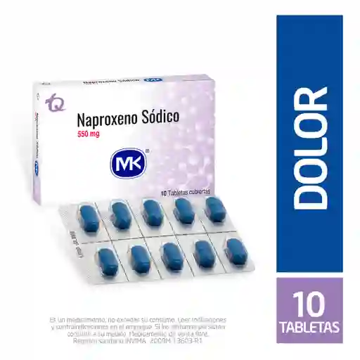 Naproxeno Mk 550 mg