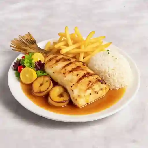 Filete de Róbalo Al Ajillo