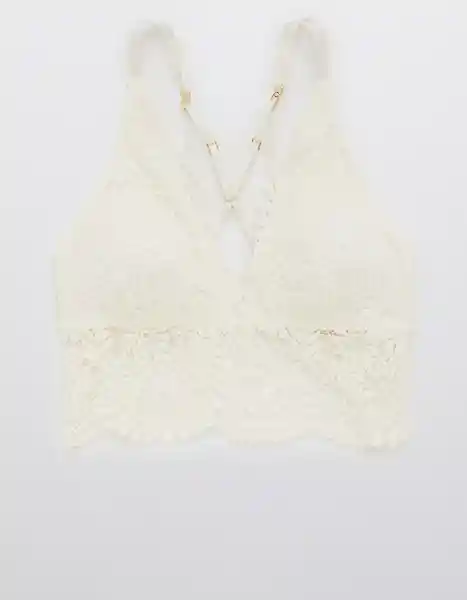 Bralette Aerie Beige Talla Small American Eagle 16983253