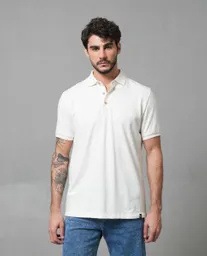 Camiseta Polo Hombre Crudo L 193G001_CRU134403 Rifle