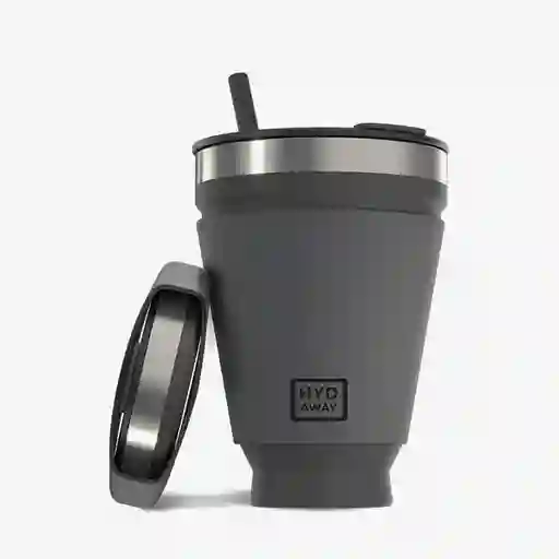 Hydaway Vaso Plegable Negro 16 oz