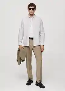 Camisa Kodak Khaki Talla XL Hombre Mango