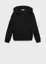 Buzo Sudadera Francia Negro Talla 10 Niños Mango