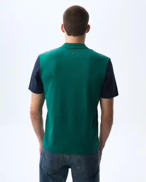 Camiseta Hombre Verde Talla M 801G007_VER195420 Americanino