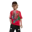 Adidas Camiseta Manga Corta T Lifestyle Unisex Rojo Talla 2Xs