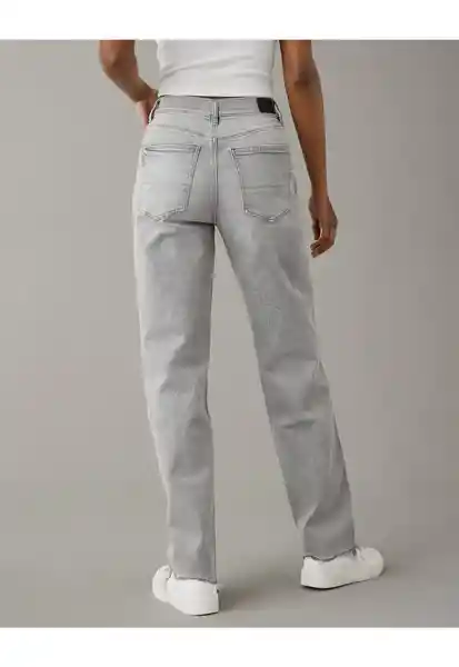 Jean Fashion Mujer Gris Talla 10 REGULAR American Eagle