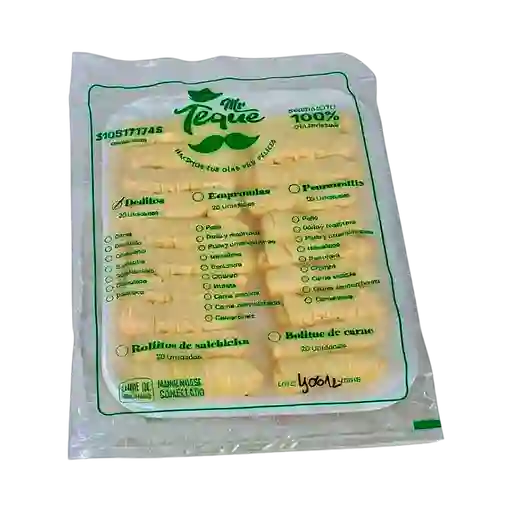 Bandeja Tequeño de Queso X20