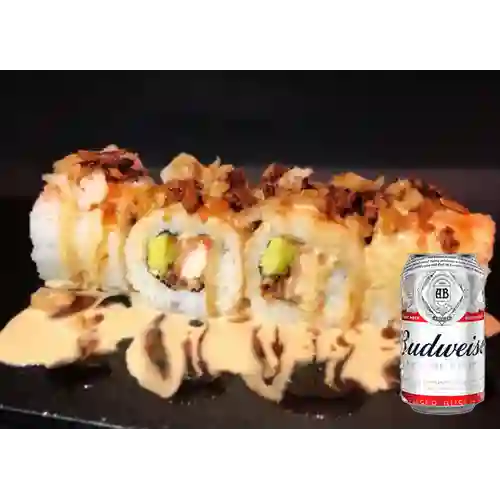 Combo Tiger Roll + Budweiser 269 ml